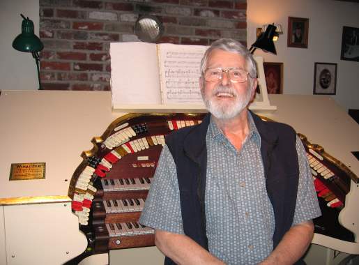 Dean with one of his organ projects