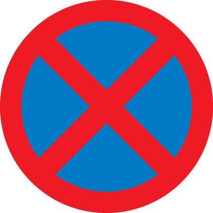 no stopping