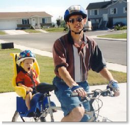 Biking with Daddy