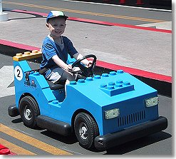 Ethan at Junior Driving School Legoland