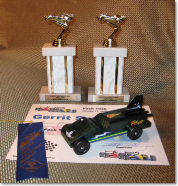 Gerrit’s Trophies