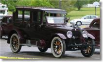 Some antique cars on display